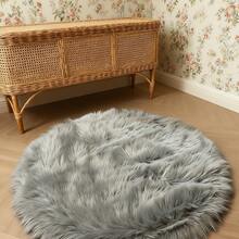 1pc Soft Plush Carpet, Anti-Slip Backing, Hand/Machine Washable, Suitable For Autumn/Winter, Rectangular Shape, For Living Room, Bedroom, Bedside, Sofa, Wedding, Christmas, Fireplace, Dining Table, Outdoor Patio, Luxurious Home Decor