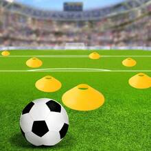 0 20 50 Pcs Portable Agility Soccer Cones For Football Training Drills And Field Workouts Durable Lightweight Sports Cones Ideal For Indoor And Outdoor Athletic Practice Sions