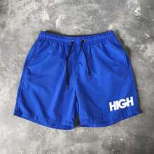 Tactel Elastane Skate Street Summer Beach Shorts Promotion - Baby Blue - View 3