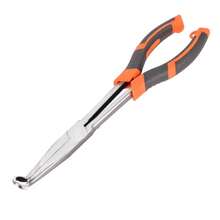 1 قطعة أداة إزالة خطاف الصيد الاحترافية - تصميم أنف طويل، مقبض مانع للانزلاق، بدون حاجة لطاقة، ملقط بفك منحني ذو طرف مدبب، مناسبة كهدية لهواة الصيد، معدات الصيد، ملقط خطاف السمك