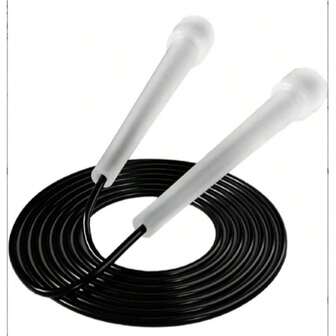 Jumping Rope Speed Skipping Rope With Ergonomic Handle Length Adjustable Comfortable Grip Indoor Outdoor Jump Rope Weight Loss Fitness Exercise Skipping Rope