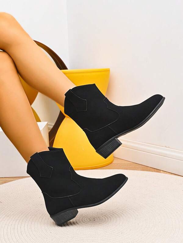 Plus Size Women's Fashion Short Boots