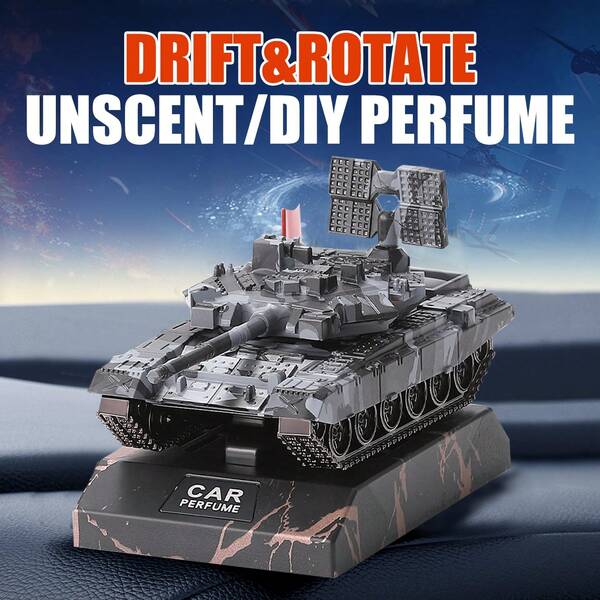 Ambientador de coche sin fragancia, DIY, con tanque de oscilación inercial y decoración de accesorios interiores con movimiento de cola de pez, un regalo divertido y fresco para conductores