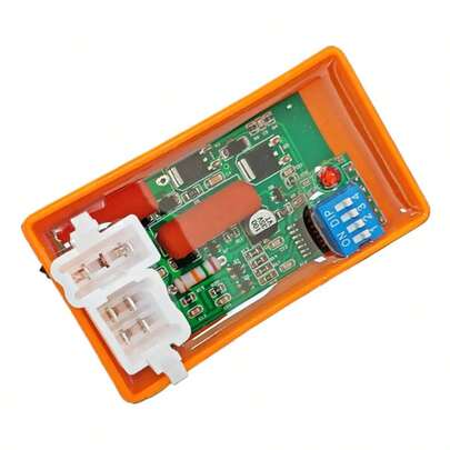 Sistema de encendido CDI programable para motocicletas, caja de carreras ACCDI de 6 pines con interruptor DIP, corriente alterna CDI para FT150 DT125/150 DM150 con límite de velocidad. Estructura duradera, resistente y estable, sistema de encendido, carreras de bicicleta