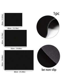 1pc Extra Large Silicone Table Mat - Heat Resistant, Anti-Slip, Absorbent, Suitable For Kitchen, Dining Table, Countertop, Bathroom, Office - Easy Clean Protective Pad With Technological Surface - Multicolor - View 8