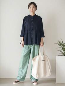 Women Two-Piece Outfits - màu xanh lá - Xem 3