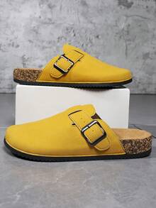 أحذية نعل من الفلين مريحة للارتداء بدون ربط، مناسبة للرجال والنساء، للارتداء اليومي في المنزل والمكتب والسفر والشاطئ، مناسبة لمناسبات الجمعة والكريسماس وعيد الحب