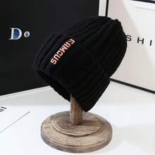 1pc Knitted Hat, Winter, Winter Warm Ear Protection Head Hat, Winter Hat, Women, Korean Style, Versatile And Fashionable, Long Label Wool Hat, Warm Ear Protection Head Knitted Hat - Multicolor - View 11