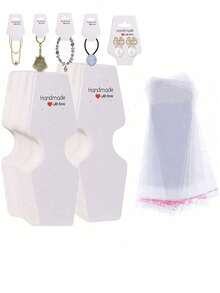 1/50/100pcs Jewelry Display Cards, Gift Packaging Cards For Earrings, Necklaces