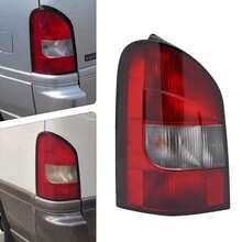Left Rear Tail Light Passenger Side For Mercedes Benz MB Van 2.3L & 2.9L 1999-05 - Red - View 6