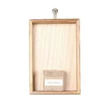 1 Stück nordischer Stil massiv Holz Wandhänger, multifunktionale Aufbewahrungsablage + Hanffaser Blumentasche, Balkon & Wohnzimmer Ecke Wanddekoration, dient auch als Mini-Pflanzer & kreative Fotorahmen, Raumdekoration, Schlafzimmerdekoration, Heimdekoration, Schlafzimmerzubehör, Wandfotorahmen, Hochzeitsdekoration.