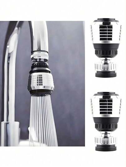 Aireador giratorio de 360° para grifo de cocina, difusor, filtro de boquilla de grifo, adaptador - para uso doméstico en la cocina, artículos de cocina, accesorios de cocina, utensilios de cocina
