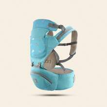 Baby  Bag Travel Waist Stool Children's Backpack - 藍色 - 查看 4