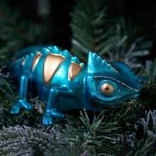 1pc Lizard Resin Silicone Mold, Chameleon Animal Realistic Flexible Epoxy Casting Kit, 3D Epoxy Resin Silicone Mold, Suitable For DIY Resin Crafts, Wall, Desk, Cabinet Decor - White - View 7