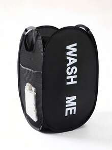 Household Foldable Dirty Clothes Basket, Clothes Storage Basket ,Dirty Clothes Basket Barrel Laundry Basket Bathroom Dirty Clothes Storage Basket New Type Laundry Basket Foldable Popup Net Basket Dirty Clothes Basket With Handlelaundry Hamper,Washing Basketbathroom Organizer,Basket,Storage Basket,Foldable Laundry Basket - Multicolor - View 10