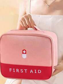 1pc Medical Organizer, Multi-Functional First Aid Bag, Medicine Pouch, First Aid Box, Medical Supplies, Multi-Layer Medicine Organizer Box, Pill Storage Box, Camping & Hiking Essential, Travel Accessory, Storage Box Medicine Box Home First Aid Kit Handbag Outdoor Large Storage Bag Medical Bag Portable Travel Medical Pack Travel First Aid Bag Medicine Storage Bag Home Medical Bag Epidemic Prevention Bag Health Bag