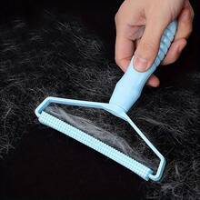 1pc Double-Sided Manual Lint Roller Set, Portable Fuzz Remover For Clothes, Sofa, Car - Metal Construction, Uncharged, No Battery Required - Ideal For Bedroom, Living Room, Coats, Sweaters