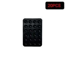 1/2/3/5件套多功能方形硅胶吸盘防水24孔手机支架，粘性强，适用于各种场景，防止手机掉落 - 彩色 - 查看 20