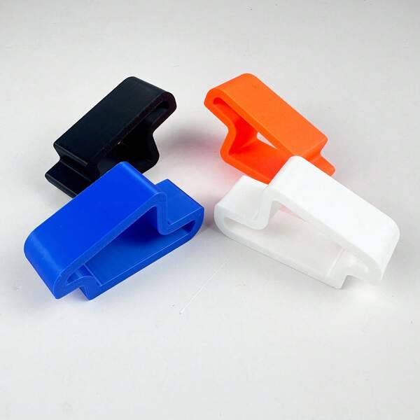 1pc/2pcs Window Stopper - Durable Plastic Door Stopper With Matte Finish, Easy Installation Under Door For Secure Window Closure, Prevents Sliding Down, Ideal For Home & Office Use, Door Stopper For Door, Office Window Security, Sleek Design, Sturdy Construction, Window Stabilizer, Door Stabilizer, Property Managers, Facility Managers