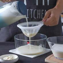 1 strecurătoare ultra-fine pentru lapte de soia, strecurătoare pentru suc, pungă de filtrare alimentară, strecurătoare, strecurătoare de bucătărie, strecurătoare ultra-fine din nailon, convenabilă pentru agățat în bucătărie, accesorii de bucătărie, un cadou indispensabil pentru ustensile de bucătărie pentru bucătarii de acasă, depozitare care economisește spațiu pentru organizatorii de bucătărie, idee de cadouri de Crăciun pentru bucătărie