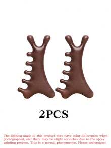 2PCS-Six Claw Comb, Deer Horn Comb, Massage Comb, Scalp Massage, Neck Plastic Meridian Dredging, Head Massage, Scraping Device, Easy To Curl Hair, Not Easy To Damage Hair Follicles, Hair Quality Multi-Color Smooth Hair Handle Comb, Head Massage Comb, Material PP Solid Color Jelly Color Air Comb, Can Be Given As A Gift During Festivals, Back To School, Travel Holiday Essentials, Hairstyle, Hairdressing, Hair Brush, Brush Hair Brush Set, Comb Hair, Comb For Curls, Detangling Brush, Hair Brush For Women, Barber Accessories, Barbershop, Hairdressing Equipment