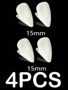 Colmillos de vampiro zombie realistas, que no rascan las encías, reutilizables y espeluznantes, accesorios de disfraz para fiestas de Halloween para mujeres