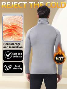 男士秋冬保暖内衬高领拉法帽，防寒面部保护保暖上衣