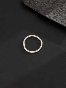 1 pieza Aro con bisagra de titanio grado implante 16G/18G/20G - Aro para cartílago, piercing de nariz, aro de septum, clicker sin costura, pendiente de aro pequeño (5-12mm)