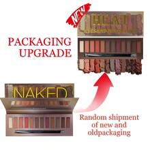 12 Colors Makeup Naked Heat Eyeshadow Palette,Nude Matte Shimmer Eyeshadow Palette,Natural Glitter Pigment Eye Shadow Pallete - 彩色 - 查看 6