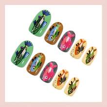 3D Lucky Koi Carp Nail Design Gold Fish Lotus Chinese Style New Year Adhesive Sticker