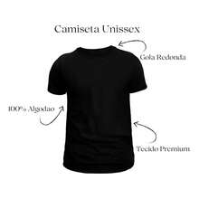 Camisa Camiseta Masculina Algodão Estampa - Cinza - Visão 3