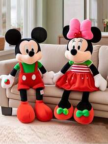 Cute Strawberry-Shaped And Plush Toys, And Plush Doll Throw Pillow Doll Plush Toy, Plush Toy. Doll. Toy And, Plush Toy. Toy. Sewing. Luxurious. Girl's Gift. Girl. Throw Pillow. Companion Doll