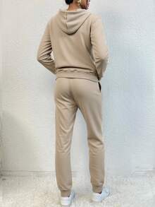 Women Two-Piece Outfits - 米色 - 查看 2