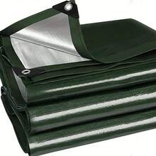 AIYYIPA A Waterproof Plastic Tarpaulin With UV Protection, Tear Resistance, Reinforced Edges, And Rust Resistant Rivets, Suitable For Multi-Purpose Tarpaulins Such As Roofs, Camping, Courtyards, Swimming Pools, Boats, Cars, Etc Toldos Exterior