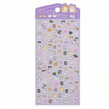 Autocollants en mousse 3D de panda et chien de bande dessinée - Autocollants décoratifs mousseux mignons pour enfants, journalisation, scrapbooking et artisanat DIY