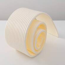 Versatile Safety Bumper Strip - Self-Adhesive, Removable Wallpaper For Door Seals & Furniture Corner Protection, W-Shaped Edge Guard For Youngsters, Elderly & Pet Safety