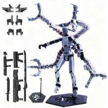 1件 3D列印關節人偶組裝玩具，13關節可動模特兒，3D列印第三代人偶，DIY全身組裝，紓壓裝飾，手工生日禮物，完美禮物，玩具遊戲 - 多色2 - 查看 4
