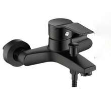 Zinc Alloy Basin Faucets Chrome Wall Mounted Hot Cold Water Mixer Tap Dual Spout Single Handle For Bathroom Shower Basin