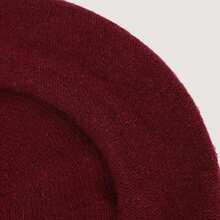 1 szt. Modny, jednolity kolor, minimalistyczny beret, swobodny, outdoorowy i na randki, uniwersalny dla kobiet, jesień/zima