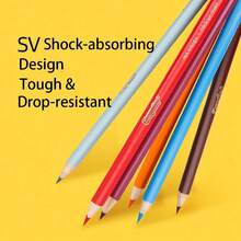 Crayola Dual Tips Colored Pencils For Coloring And Drawing, 12 Pencils 24 Colours, Premium, Soft Core, Drawing Pencils For Sketch, Arts, Coloring Books, Back To School Supplies, Christmas Halloween Gifts (Pack Of 12)