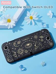 Ayotu 1 buah Casing Pelindung Konsol Switch2/Switch NS/Switch OLED Motif Langit, Casing TPU Lembut Generasi Baru, Pelindung Gamepad Universal, Pelindung Kontroler Switch, Aksesori Gaming Switch, Anti Jatuh, Anti Selip, Anti Gores, Modis, Cocok untuk Hadiah Romantis Musim Gugur, Kembali ke Sekolah, Hari Valentine, Natal, Halloween - MultiWarna - View 16