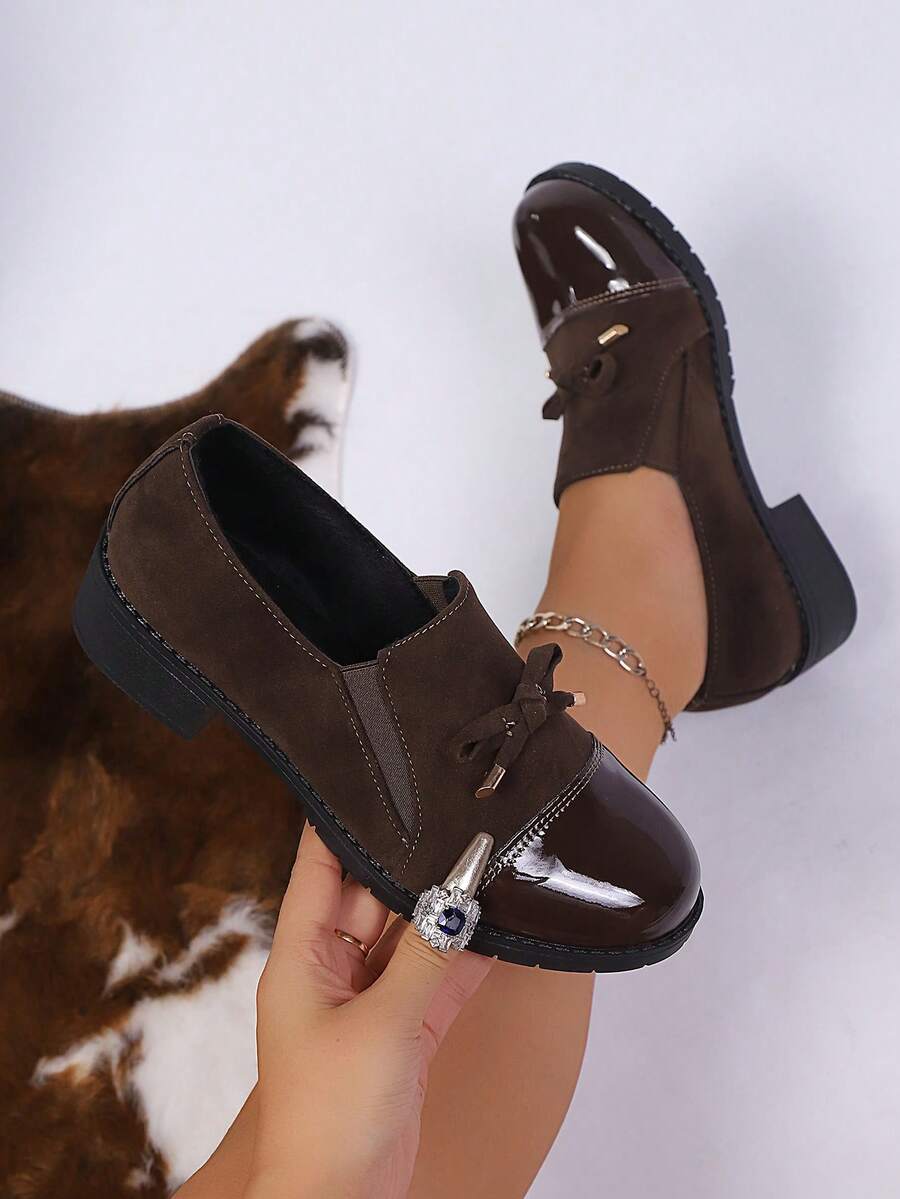 Sapatos Femininos Planos, Sapatos Casuais, Sapatos de Casa, Mocassins, Sapatos de Enfermeira, Sapatilhas com Laço, Sapatos Elásticos de Veludo Respiráveis e Slip-On