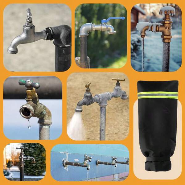 Outdoor Schutzabdeckung Wasserhahn Frostschutz Staubdicht Wasserdicht Anti-Eis Warm Wasserhahn Abdeckung