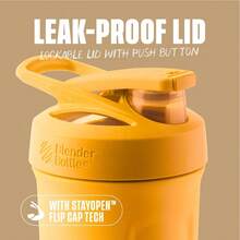 Sport Insulated Stainless Steel Shaker Bottle With Wire Whisk, 24-Ounce, Mango – Protein Shakes & Hydration For Athletes & Fitness Enthusiasts, Easy Mixing, Keeps Drinks Cold, Lockable Lid,20551991 - 米色 - 查看 2