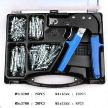Wall Anchor Setting Tool With 71pcs Molly Bolt Hollow Drive Wall Anchor Screws - default - View 3
