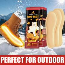 Calentadores de plantilla para los pies - Plantillas desechables calientes - Calor durante 12 horas - Plantillas activadas por aire - Plantillas con calefacción por aire - Para los dedos de los pies - Plantillas para hombres y mujeres