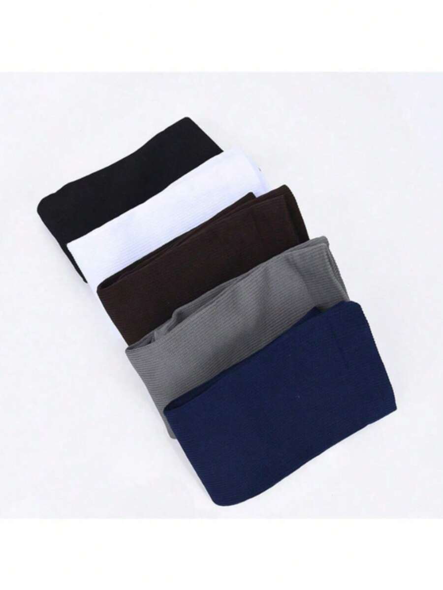 2 Pairs Mixed Color S/M/L/XL/XXL Dot Grip Non-Slip Thin 200D Compression Socks, Elastic Knee-High Sports Socks