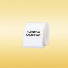Marklife White Square Stickers, Available In Various Sizes (40x30mm), Compatible With M110/M200/M120/M220/P50/L7 Self-Adhesive Circular Stickers, Used For Barcode And DIY Logo Design, Can Labels - Multicolor - View 20