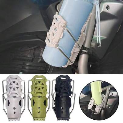 Uniwersalny uchwyt na bidon, regulowany, obrotowy o 360 stopni, na kierownicę, czarny, do roweru, akcesoria rowerowe