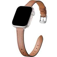 BEIMUSON Geeignet für Apple Watch Armband Series 11/10/9/8/7/6/5/4/3/2/1/SE/Ultra Universal, hochwertige PU-Leder Armbanduhr, leicht, atmungsaktiv, modischer Damenstil für Series 38mm 40mm 41mm 42mm 44mm 45mm 46mm 49mm
